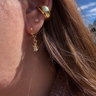 Big Golden Ear Cuff
