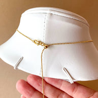 Shiny Evil Eye 🧿, Horn & Red Heart Adjustable Necklace