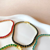 Crystal Colorful Zircon Bracelets