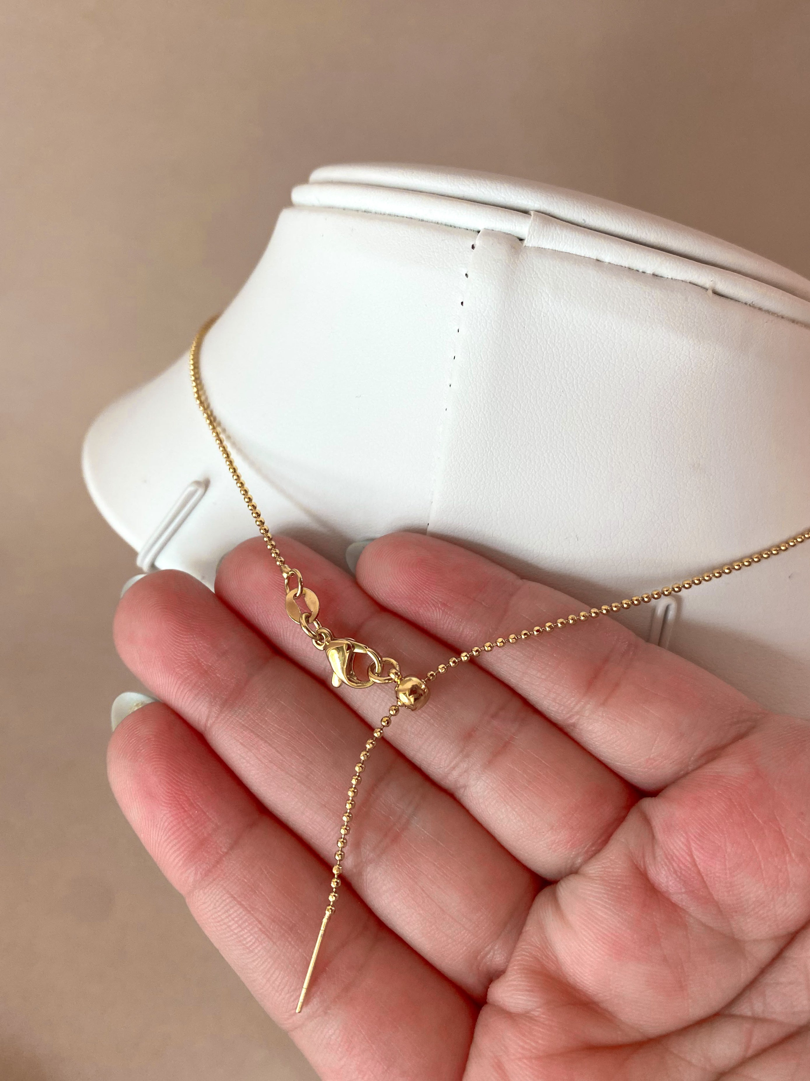 Natural Sea Pearl Adjustable Necklace
