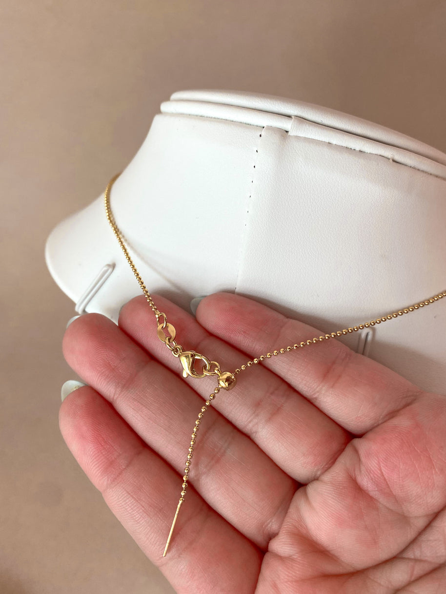 Natural Sea Pearl Adjustable Necklace