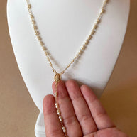 Guadalupe Virgin Pearls Rosary