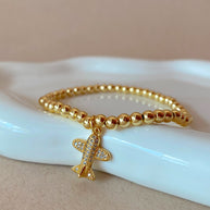 Shiny Airplane Elastic Bracelet