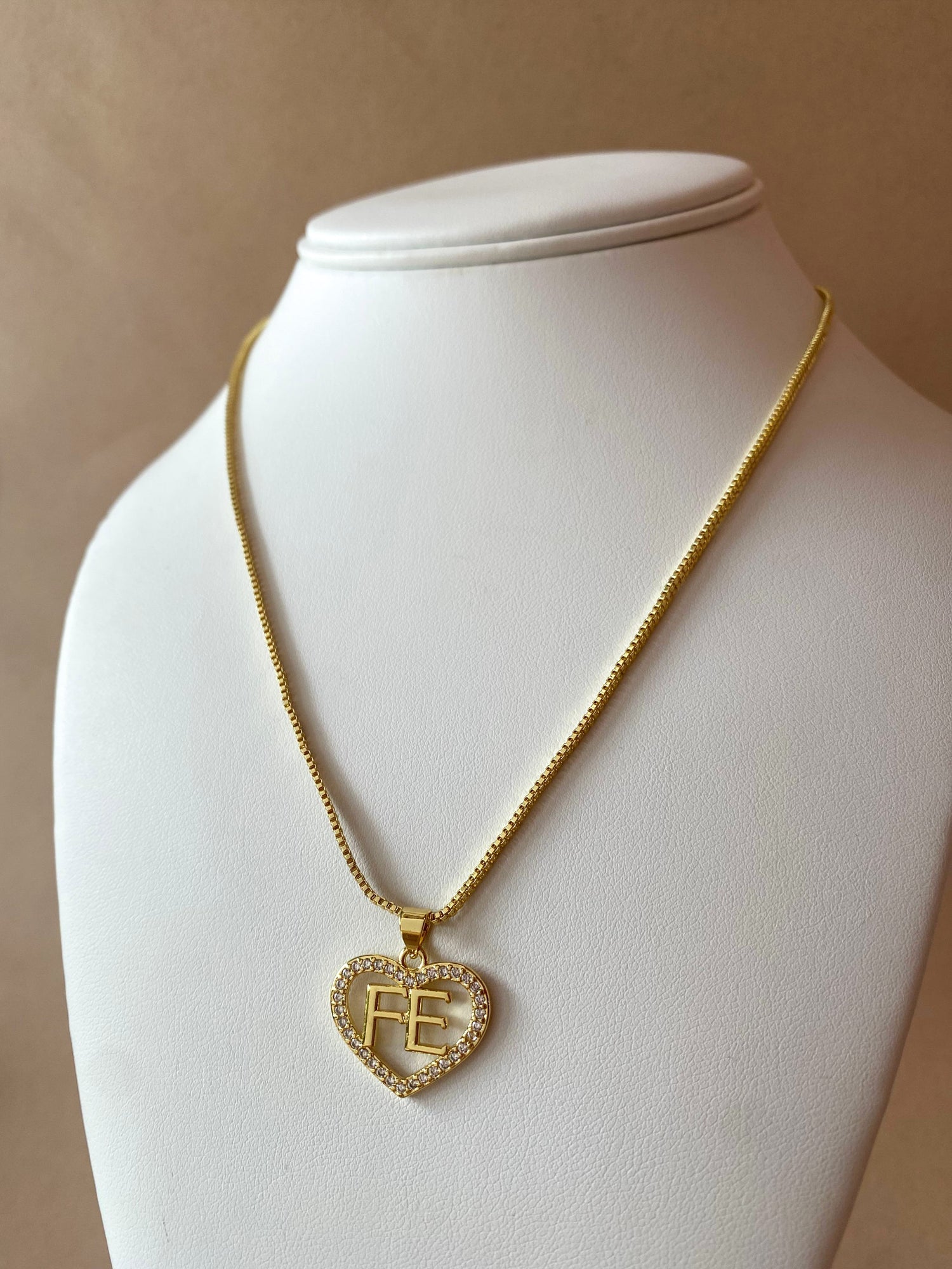 Faith Heart Shape Necklace
