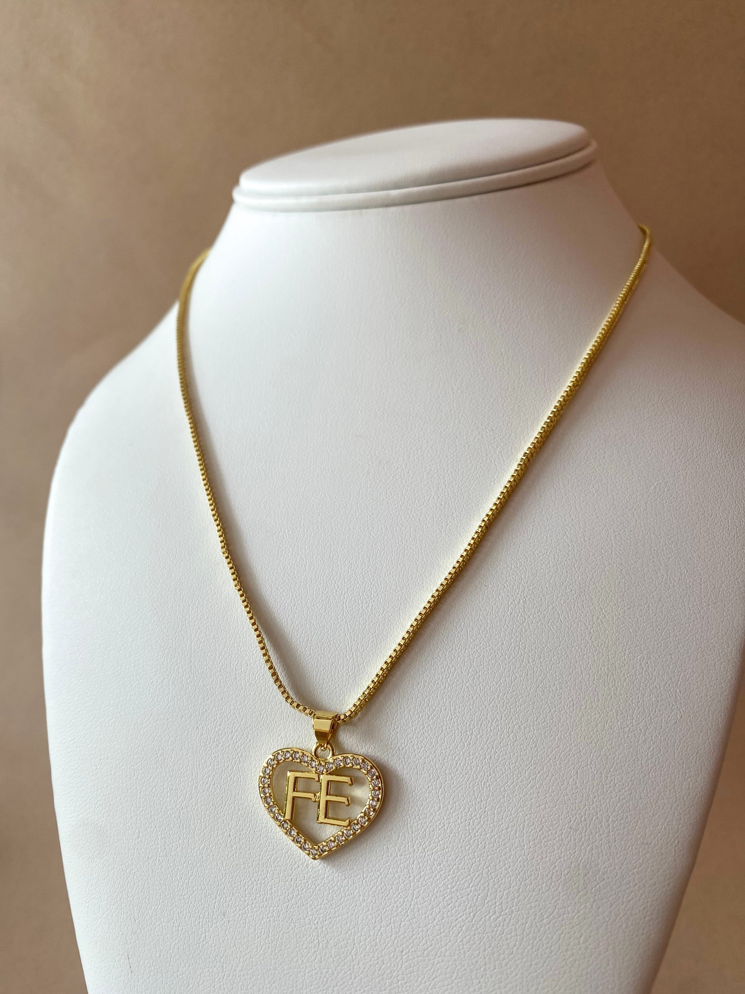 Faith Heart Shape Necklace
