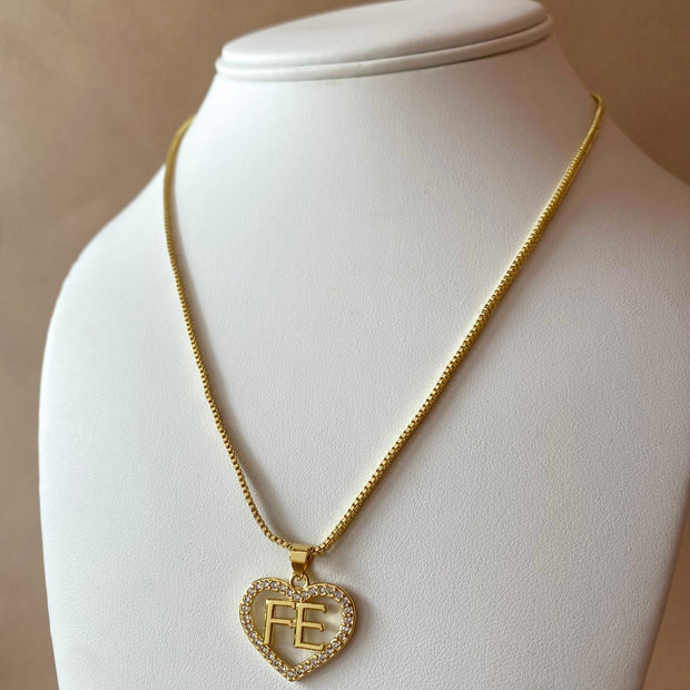 Faith Heart Shape Necklace