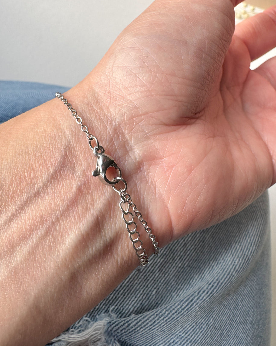 Silver Ring & Bracelet Hamsa Charm