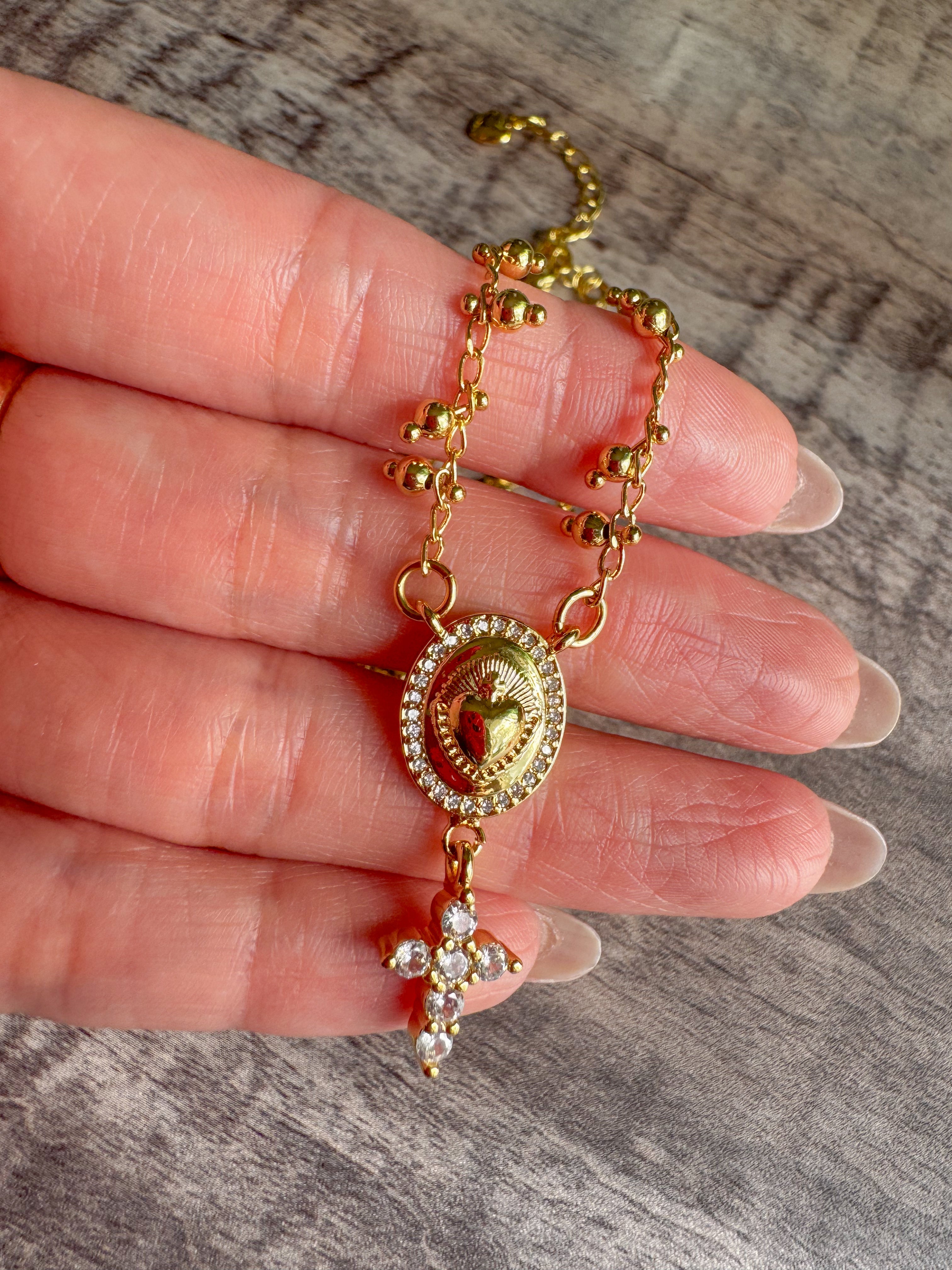 Heart of Jesus and Cross Chain