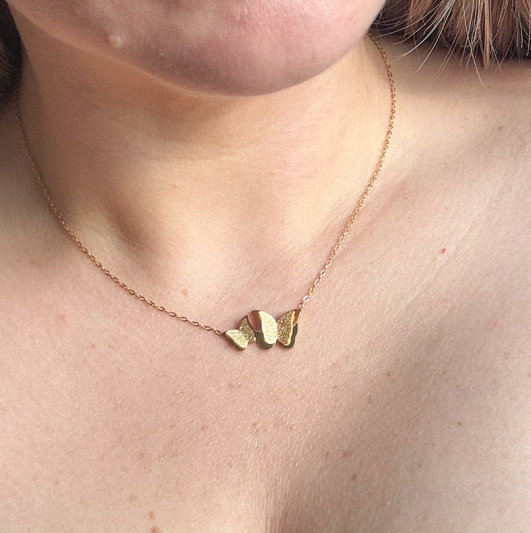 Cadena Acero Mariposas