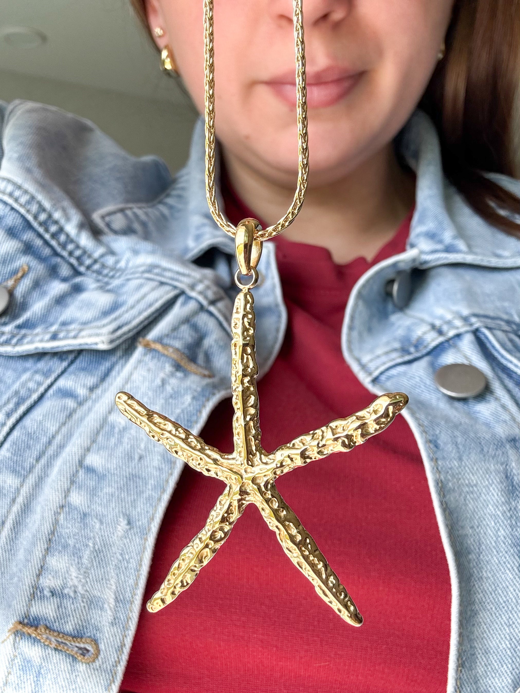 Big Starfish ⭐️ Necklace