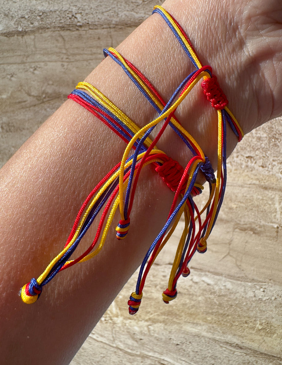 Pulseras Tricolor Mapas de Venezuela