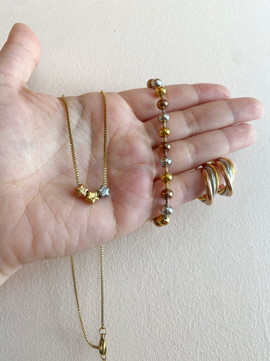 SET #03 | Steel Star 3 Gold Set