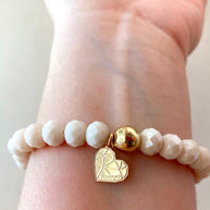 St Benedict, Our father and more Religious Charms Bracelet