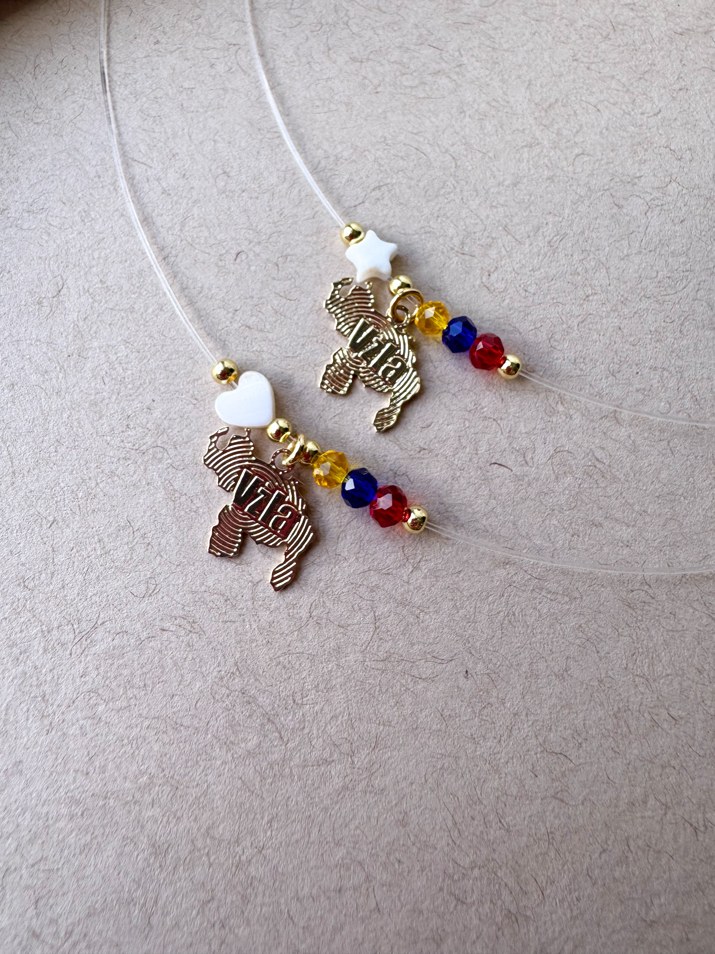 Venezuelan Style Ghost Necklaces