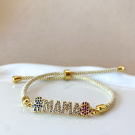 Boy & Girl Shiny Mama Cream Bracelet