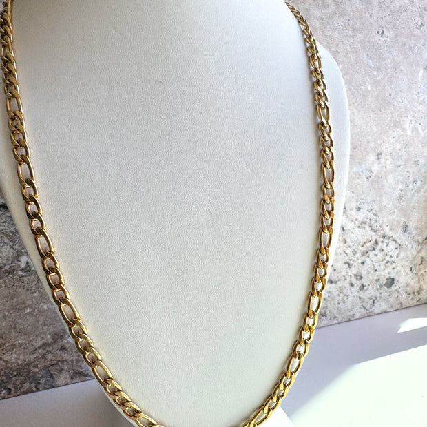 Golden Links Plain Steel Chain