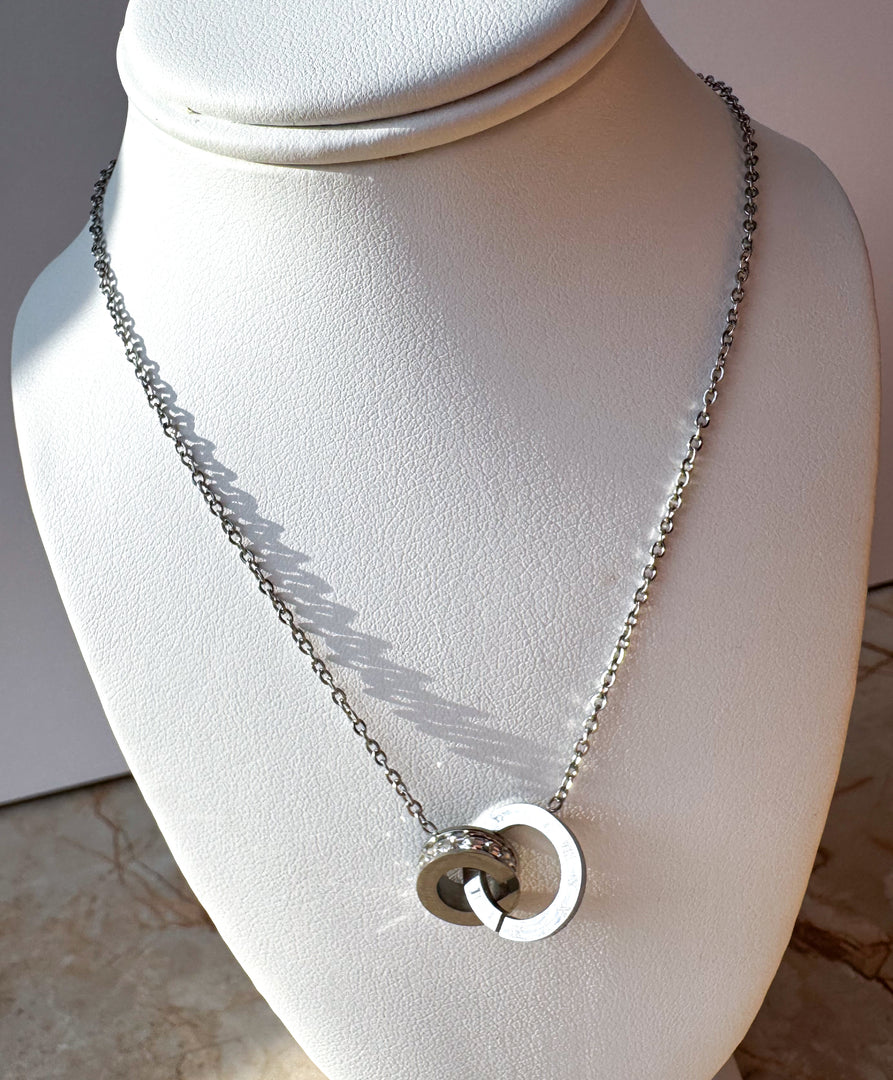 Cadena Silver Números Romanos