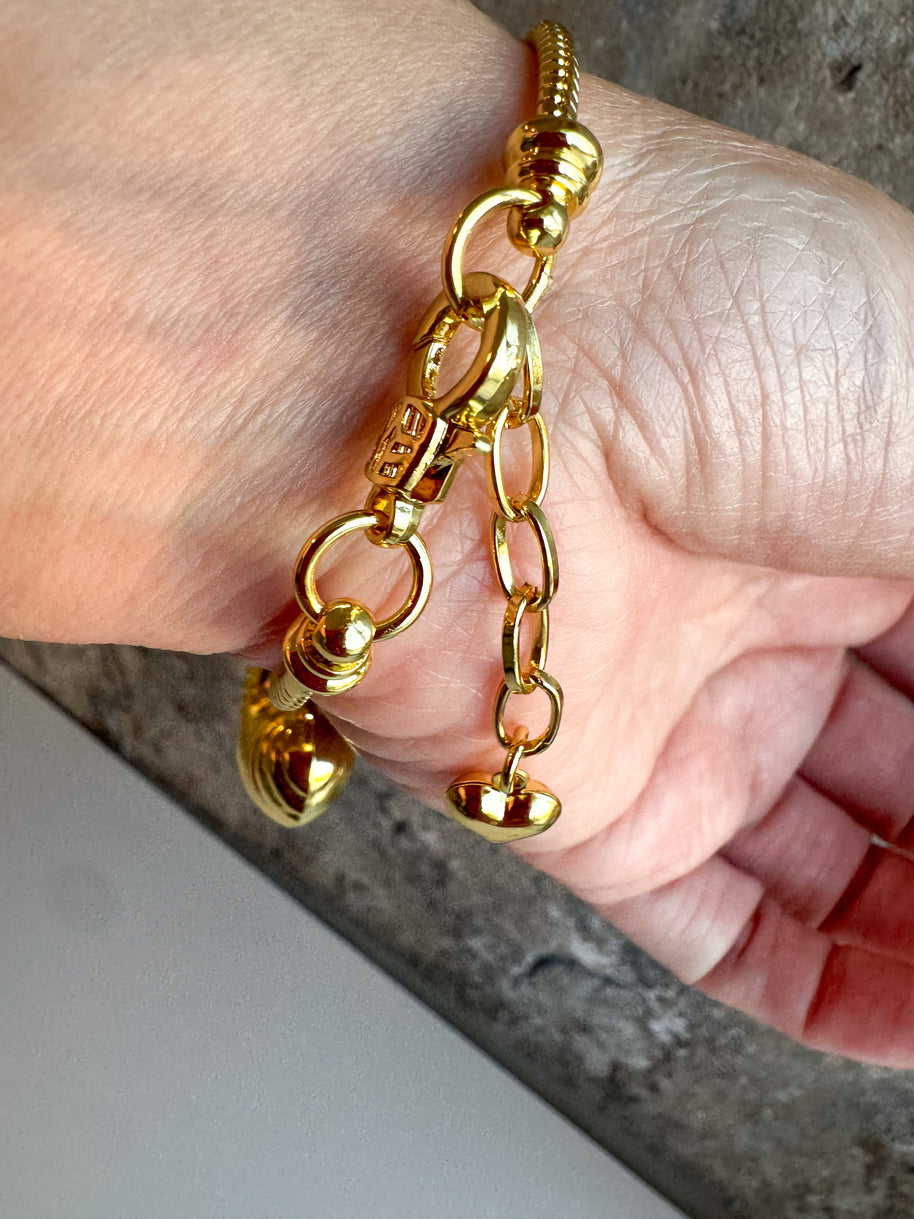 Cross Mother of Pearl Bracelet