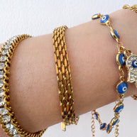 Variety of Steel Thick Style Bracelets