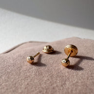 Topitos diamantados 3mm mini 18K