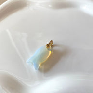 Opalite Stone Fish Charms