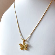 Butterfly Steel Necklace