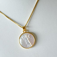 Child Jesus Mother of Pearl Chain