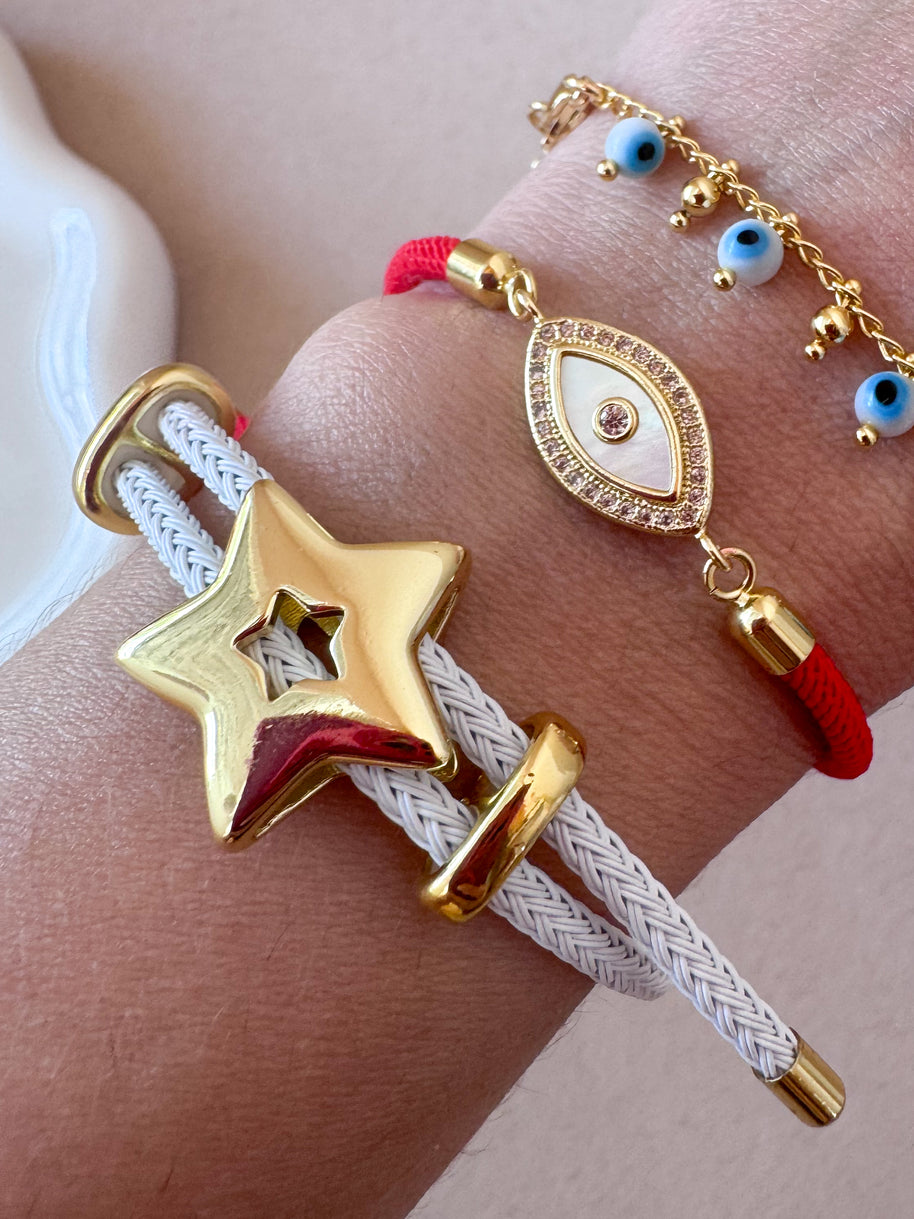 Evil Eye and Protection Charms Variety of Bracelet