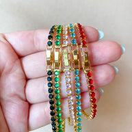 Crystal Colorful Zircon Bracelets