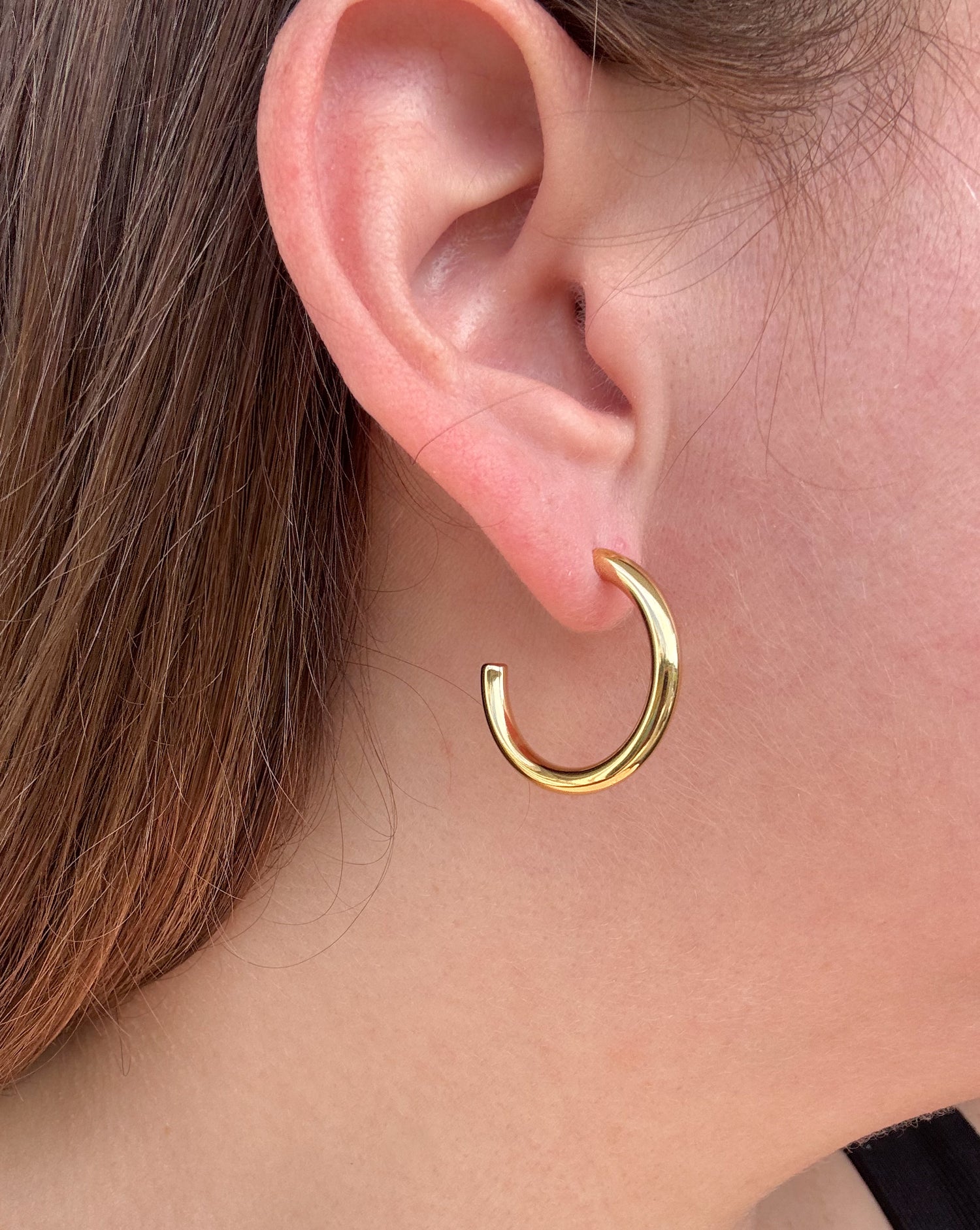 Aretes Clásicos Gold