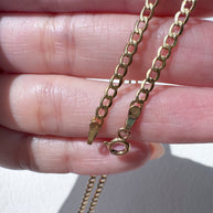 2 in 1 Chain 18k Solid Gold Necklace