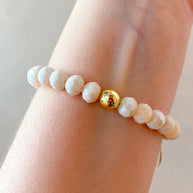 Hamsa, Pink Heart and Relax Spiritual Charms Bracelet
