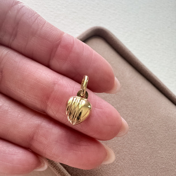 Little Heart 14k Solid Gold Charm
