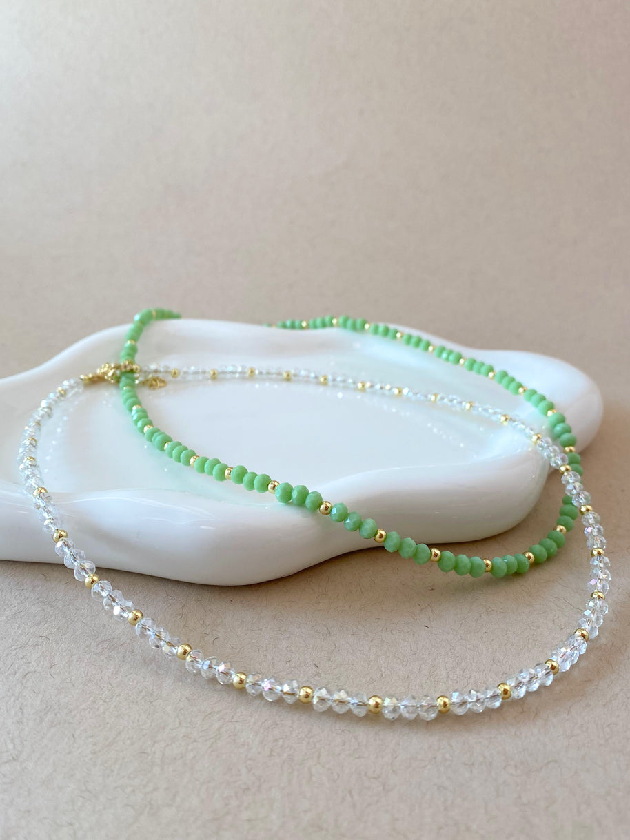 Colorful Crystals Style Necklaces