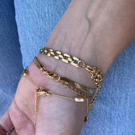 Variety of Steel Thin Bracelets