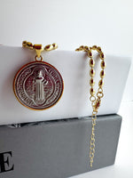 Load image into Gallery viewer, Cadena San Benito Silver &amp; Gold
