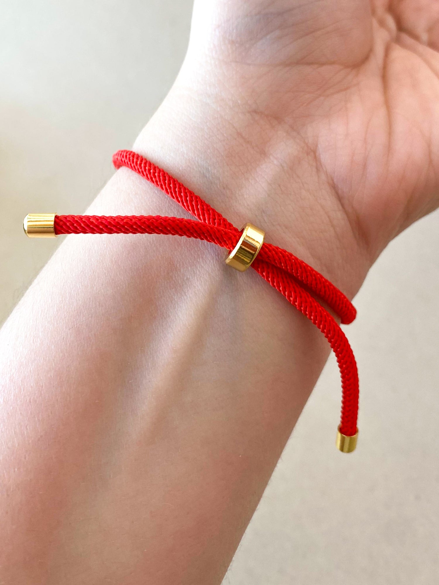 Shiny Dog Paw 🐾 Charm Red Bracelet