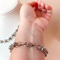Silver Links Steel Necklace or Bracelet