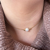 Pearl Adjustable Necklace