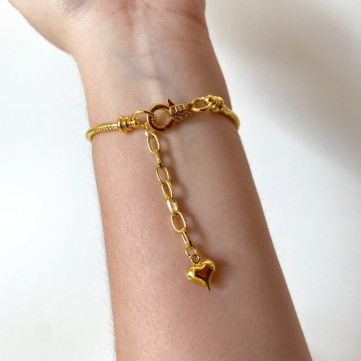 Infinite 3 Charms Style Bracelet