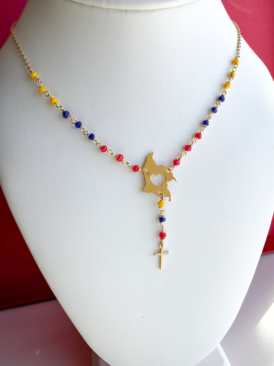 Rosario Tricolor Mapa de Colombia