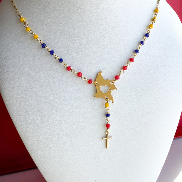 Rosario Tricolor Mapa de Colombia