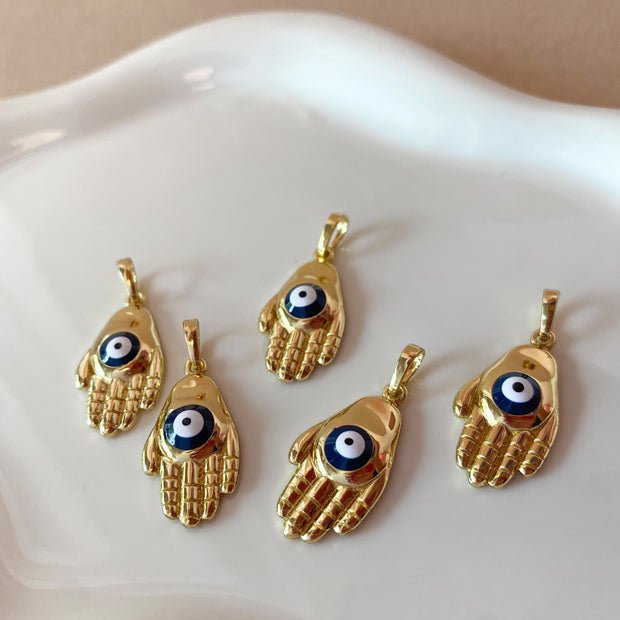 Hamsa Evil Eye Charm