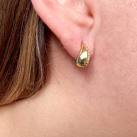 Aretes Gotita con Cristales