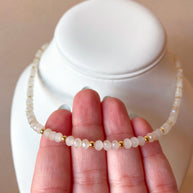 Clear Crystals Plain Necklace