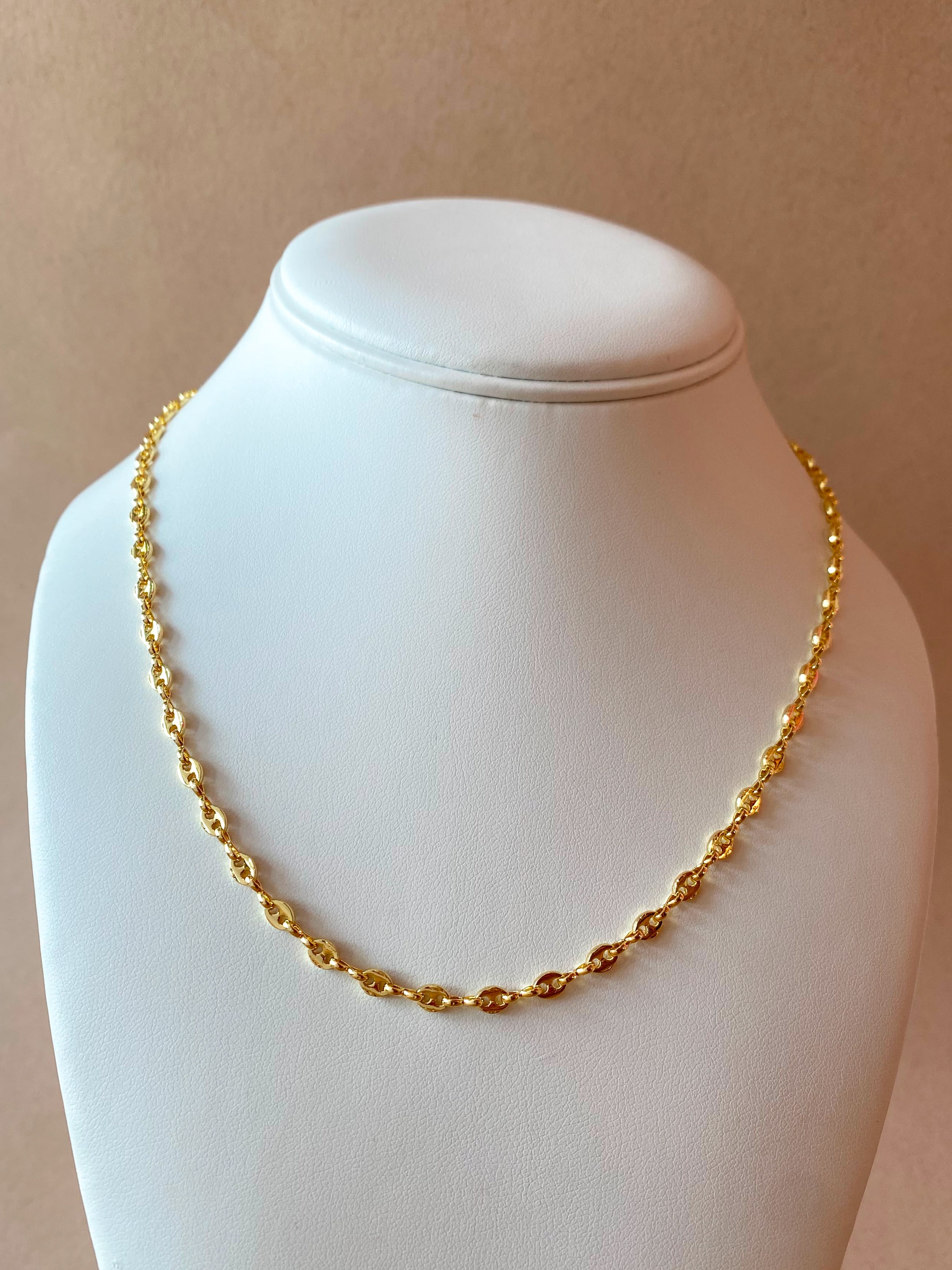 Little Coffee Grain Style Necklace
