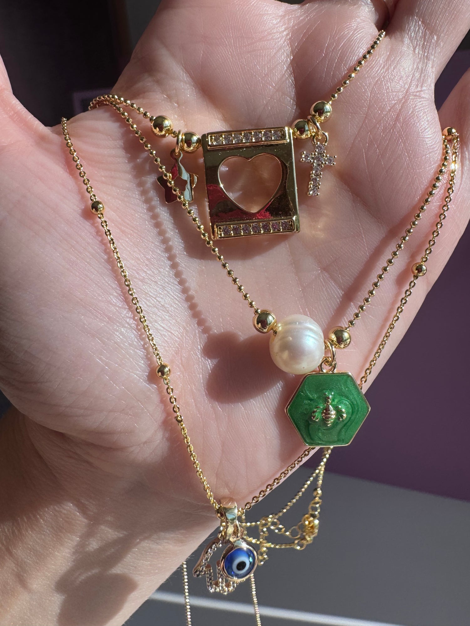 Variety of Charms Necklaces